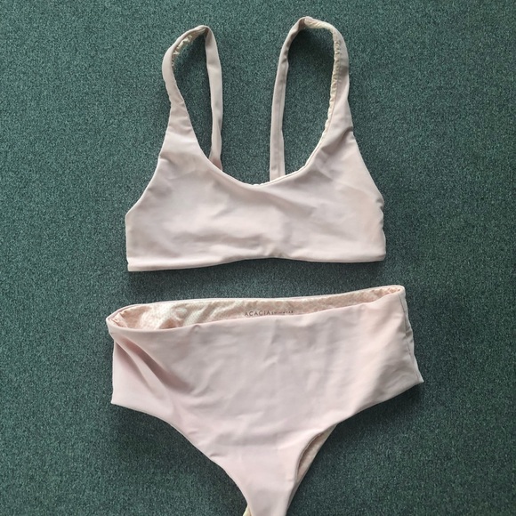 acacia swimwear Other - Acacia Kanaio Blush Bikini set